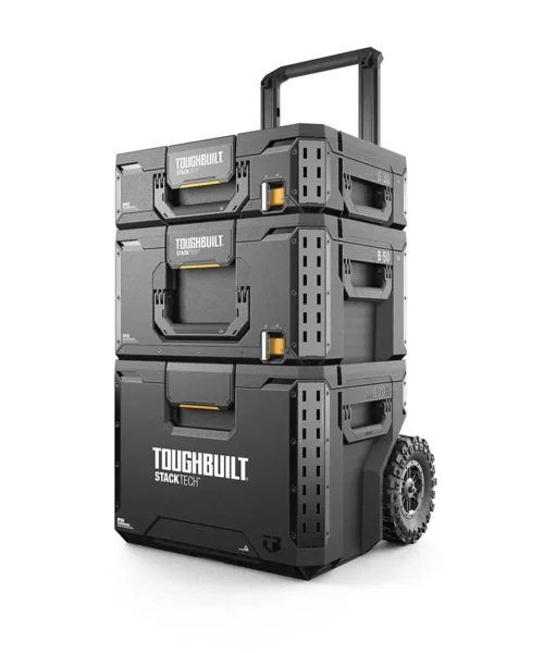 Toughbuilt StackTech 3 piece Rolling Toolbox set